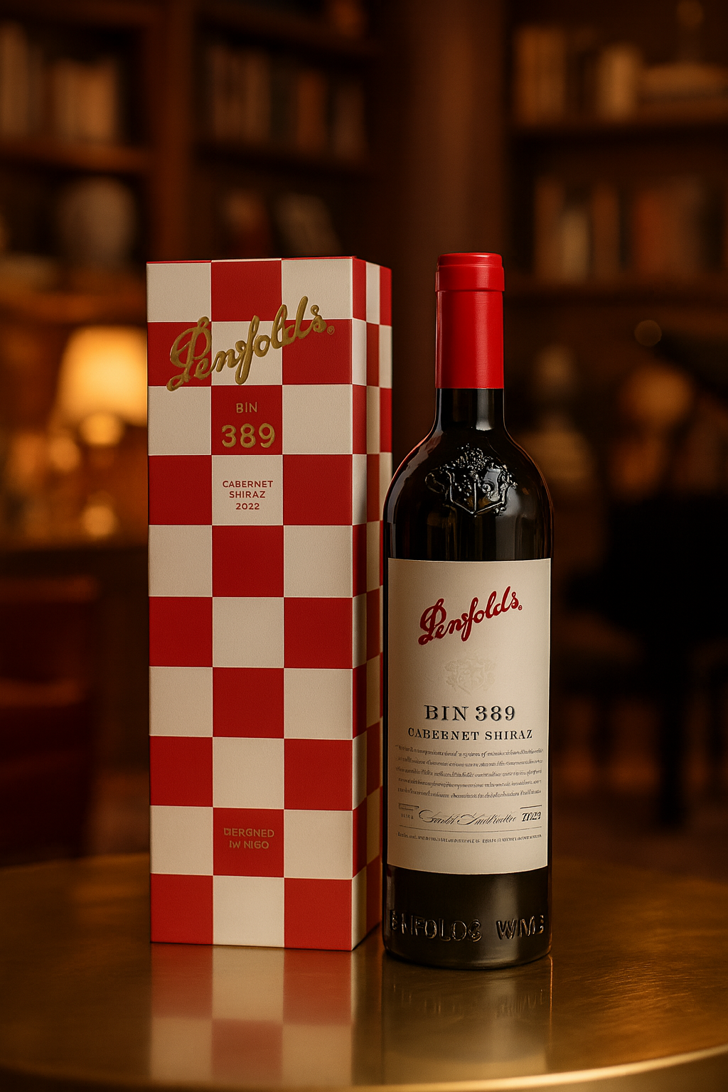 Penfolds Bin 389 Cabernet Shiraz 2022 Cork 750 mL NIGO Gift Box