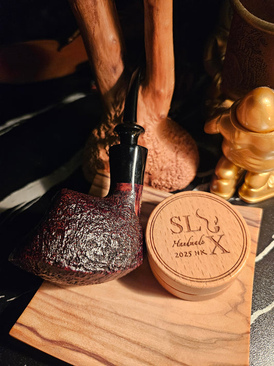 石楠木手工盾牌斗 (噴砂)