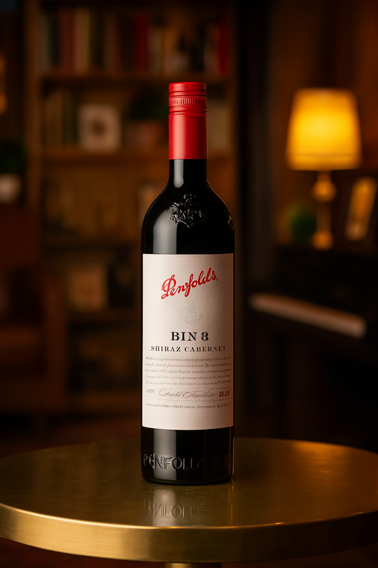 Penfolds Bin 8 Shiraz Cabernet 2020 Cork 750 mL