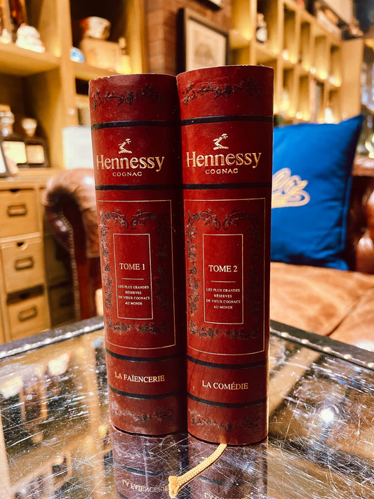 Hennessy Cognac “Bibliothèque” Tome 1 & Tome 2 (Library Book Edition)