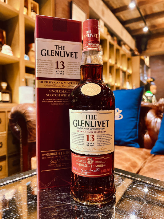 The Glenlivet 13 Years Sherry Cask Matured Single Malt Scotch Whisky (40% 70cl)
