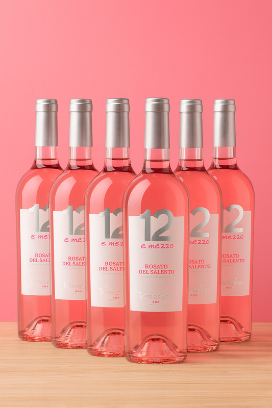 VARVAGLIONE 12 e mezzo Rosato 2023 6支纸箱 Carton box